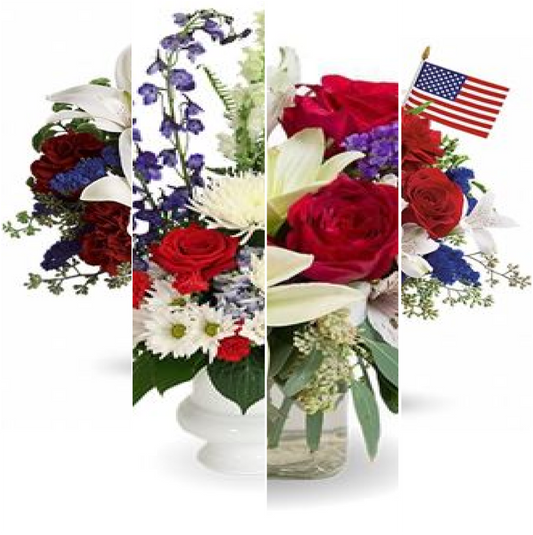 Patriotic florist choice